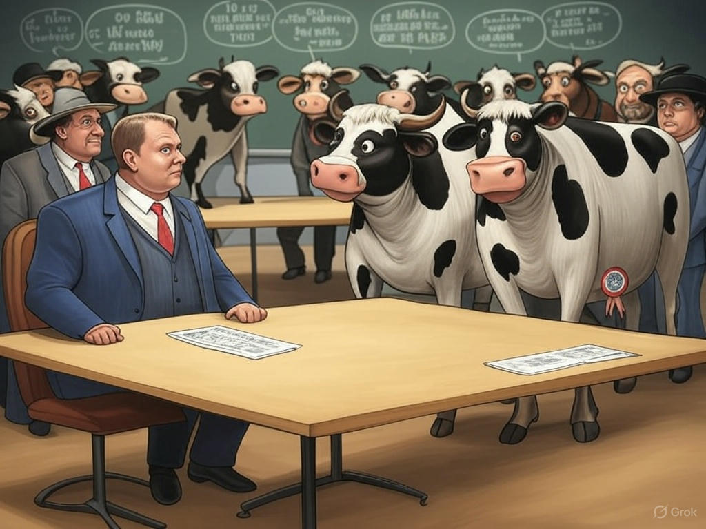 Butter Hits Premium Prices After Cows Unionize